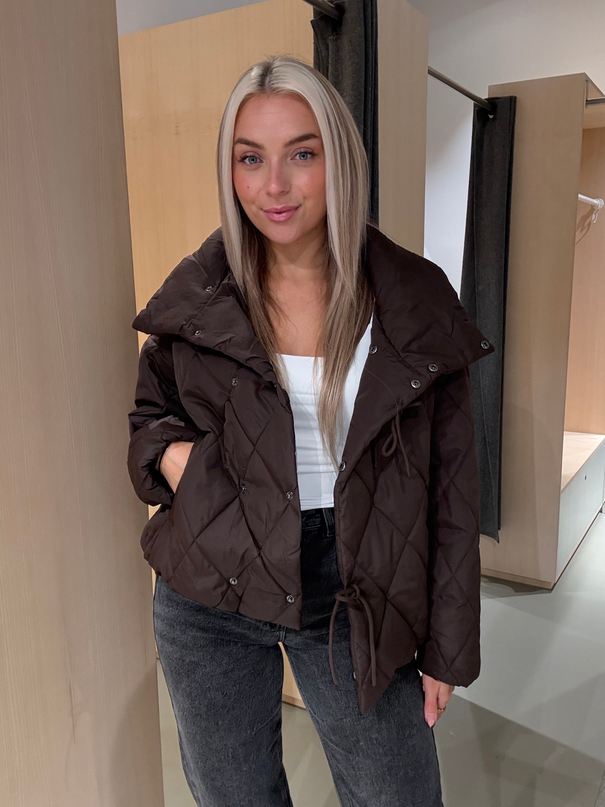 VIBUMBLE Jacket - Coffee Bean